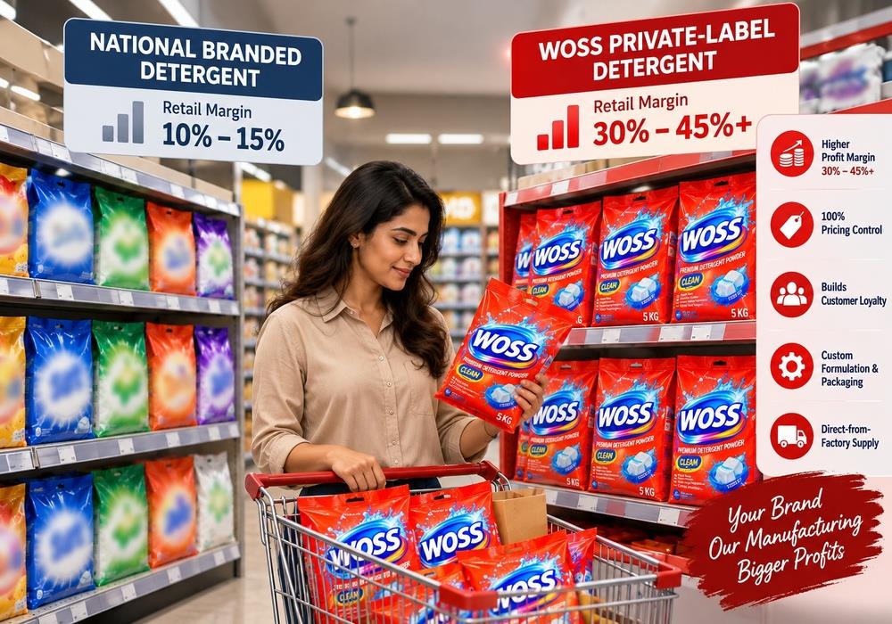 Private Label vs National Detergent Brands: Which Offers Better Profit Margins?